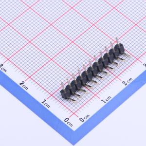 1x11P 间距:2.54mm 方针 弯插