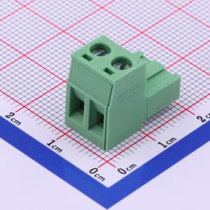 5.08mm 1x2P 排数:1 每排P数:2