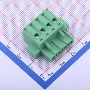 5.08mm 1x4P 排数:1 每排P数:4 螺丝固定