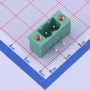 5.08mm 1x2P 排数:1 每排P数:2 螺丝固定