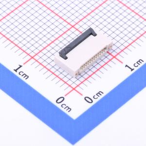 翻盖式 双侧触点/上下接 P数:12P 间距:0.5mm