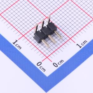 1x3P 间距:2.54mm 方针 弯插