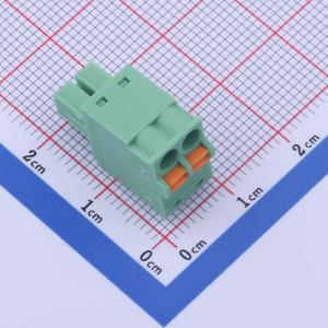 3.81mm 1x2P 排数:1 每排P数:2