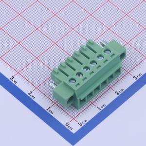 3.81mm 1x6P 排数:1 每排P数:6 螺丝固定