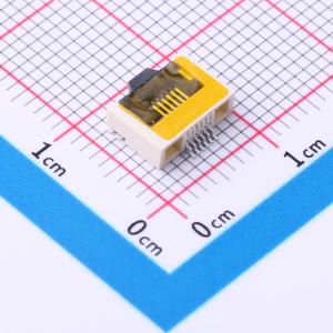 间距:0.5mm P数:6P 翻盖式 下接