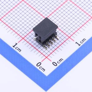 2x5P 间距:1.27mm 方针 立贴