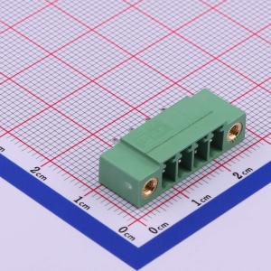 3.81mm 1x4P 排数:1 每排P数:4 螺丝固定