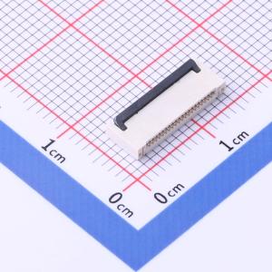 翻盖式 双侧触点/上下接 P数:20P 间距:0.5mm