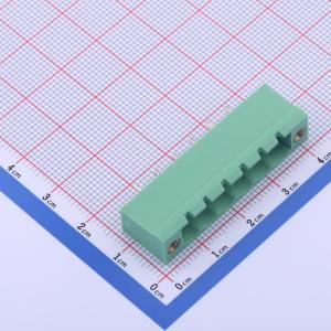 5.08mm 1x6P 排数:1 每排P数:6 螺丝固定