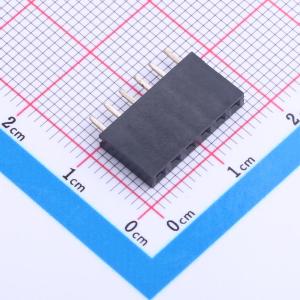 1x6P 间距:2.54mm 直插