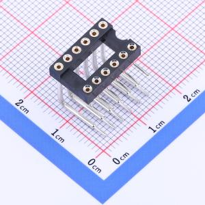 2x6P 间距2.54mm 圆孔 P数:12P