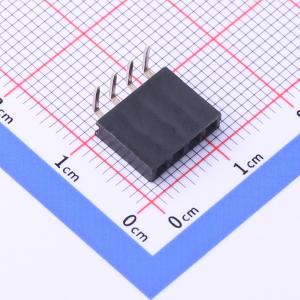 1x4P 间距:2.54mm 弯插
