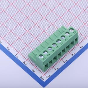 5.08mm 1x8P 排数:1 每排P数:8