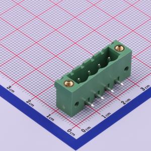 5.08mm 1x4P 排数:1 每排P数:4 螺丝固定