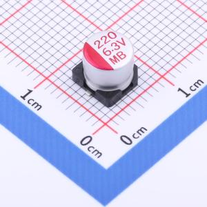 220uF ±20% 6.3V