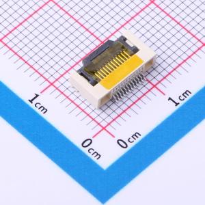 间距:0.5mm P数:12P 翻盖式 下接