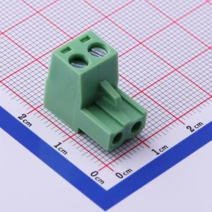 1x2P 5.08mm 排数:1 每排P数:2