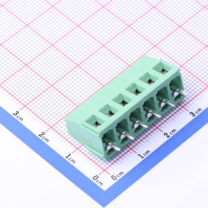 1x6P 5.08mm 直插 排数:1 每排P数:6