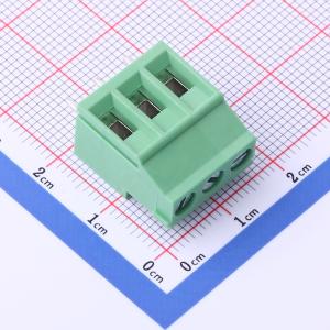 5.08mm 1x3P 排数:1 每排P数:3 直插