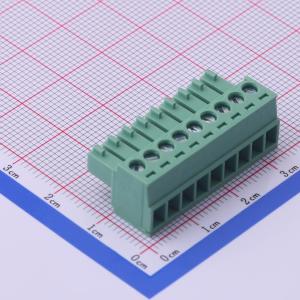 1x9P 3.5mm 排数:1 每排P数:9