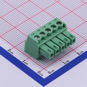 3.81mm 1x5P 排数:1 每排P数:5