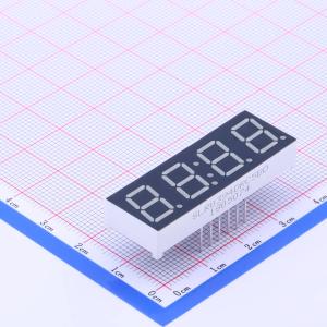 4位0.39英寸红色数码管 共阴极