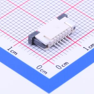 间距:1mm P数:6P 抽屉式 上接