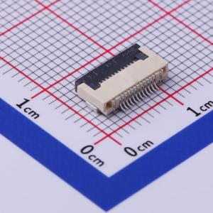间距:0.5mm P数:12P 翻盖式 下接