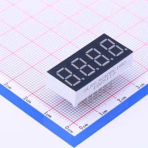 4位0.36英寸蓝色数码管 共阴极