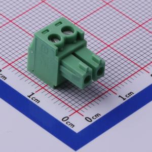 3.81mm 1x2P 排数:1 每排P数:2