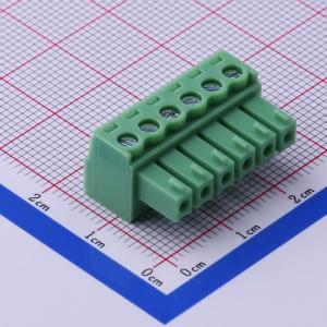 3.81mm 1x6P 排数:1 每排P数:6