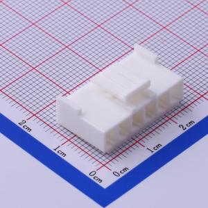 线端插头胶壳 3.96mm 6PIN位(带锁扣)