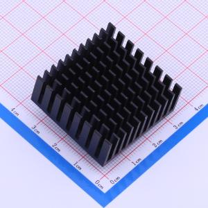 35*35*14MM黑色开槽双针