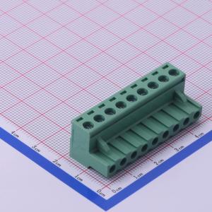 1x9P 5.08mm 排数:1 每排P数:9