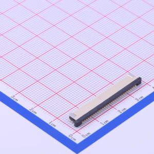 间距:1mm P数:30P 抽屉式 下接