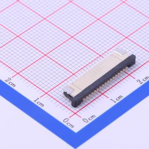 间距:1mm P数:16P 抽屉式 上接