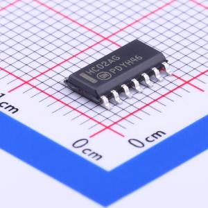 高性能硅栅CMOS工艺，四路2输入或非门