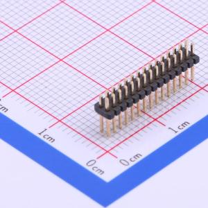 2x15P 间距:1.27mm 方针 直插