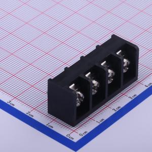 9.5mm 1x4P 直针 边脚 排数:1 每排P数:4