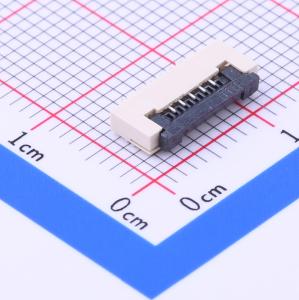 间距:1mm P数:5P 翻盖式 下接