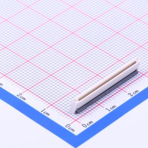间距:0.5mm P数:50P 翻盖式 双侧触点/上下接