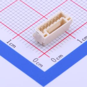 1x6P 间距:1.25mm 卧贴 系列:GH