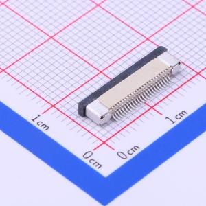 间距:0.5mm P数:24P 抽屉式 下接