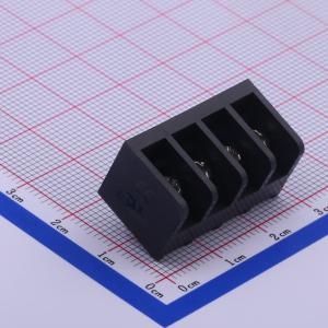 6.35mm 1x4P 直针 边脚 排数:1 每排P数:4
