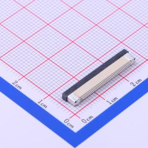 间距:0.5mm P数:40P 抽屉式 上接