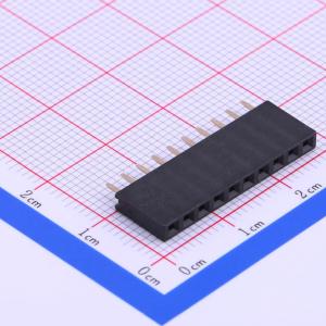 1x10P 间距:2.54mm 直插
