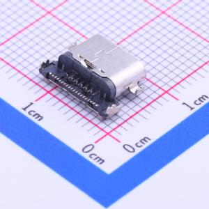 USB 3.1 TYPE C 沉板短体 DIP+SMT母座7.95L 耐高温商品缩略图