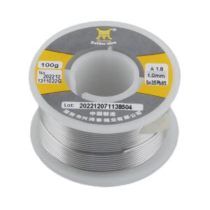 XHT(兴鸿泰)，有铅焊锡丝，Sn35Pb65 Φ1mm 100G/锡线,1卷