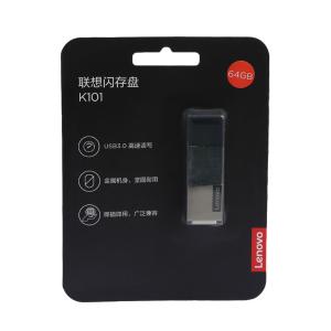 联想（Lenovo）K101闪存盘64G 大容量U盘高速传输USB优盘电脑办公专用