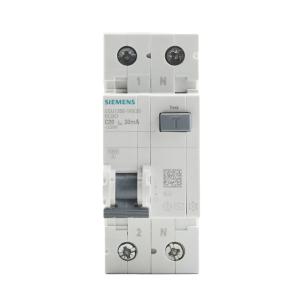 SIEMENS(德国西门子)漏电断路器AC 30MA 1P+N C20 6KA5SU1356-1KK20